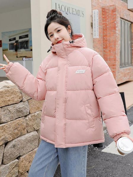 leather winter women jacket parkas coat 2022 casual solid thick warm padded hooded coat female winter outwear cold jacket parkas, Black
leather winter women jacket parkas coat 2022 casual solid thick warm padded hooded coat female winter outwear cold jacket parkas, Black