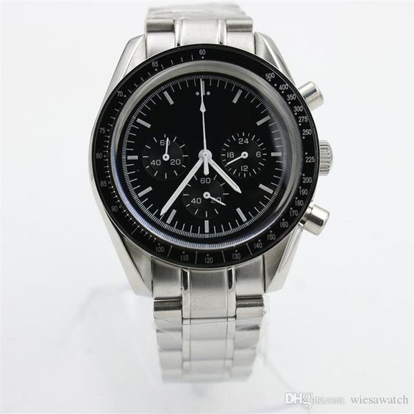 wrist watch outdoor chronograph quartz battery apollo men moonwatch professional mens watches sports man watch round black dial310n, Slivery;brown
wrist watch outdoor chronograph quartz battery apollo men moonwatch professional mens watches sports man watch round black dial310n, Slivery;brown