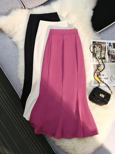 capris elegant long skirt women's fashion allmatch irregular wrap hip aline skirts office lady summer solid color midi skirt female, Black;white
capris elegant long skirt women's fashion allmatch irregular wrap hip aline skirts office lady summer solid color midi skirt female, Black;white