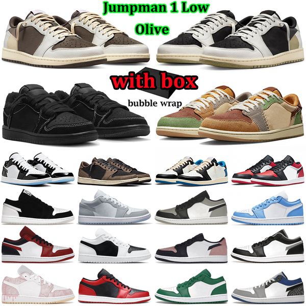 with box jumpman 1 low basketball shoes 1s sneakers reverse mocha olive black phantom concord panda bred voodoo unc cactus jack men women ou
with box jumpman 1 low basketball shoes 1s sneakers reverse mocha olive black phantom concord panda bred voodoo unc cactus jack men women ou