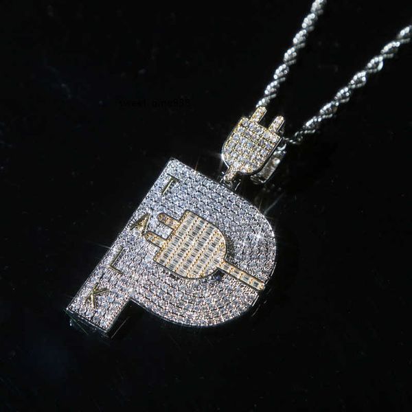 iced out hip hop plug pendant paved full cz with rope chain necklace plated two tone for men boy punk style jewelry drop ship, Silver
iced out hip hop plug pendant paved full cz with rope chain necklace plated two tone for men boy punk style jewelry drop ship, Silver