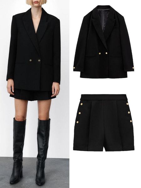 dress 2022 autumn and winter new fashion simple doublebreasted suit jacket + temperament highwaist wideleg breasted casual shorts, White
dress 2022 autumn and winter new fashion simple doublebreasted suit jacket + temperament highwaist wideleg breasted casual shorts, White