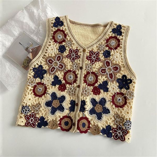 vests women vneck single breasted embroidery knitted sweater vest short waistcoat sleeveless jacket boho vintage outwear crop top, Black;white
vests women vneck single breasted embroidery knitted sweater vest short waistcoat sleeveless jacket boho vintage outwear crop top, Black;white
