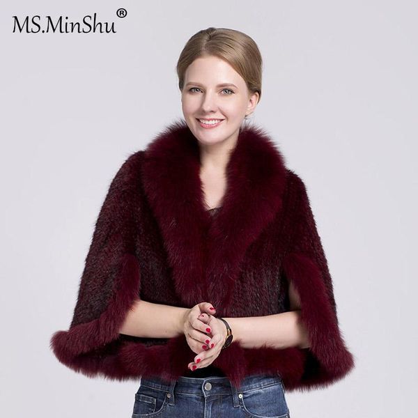 fur ms.minshu natural mink fur poncho fox fur trimmed mink fur coat fox fur collar women outwear sleeveless woven mink fur jacket, Black
fur ms.minshu natural mink fur poncho fox fur trimmed mink fur coat fox fur collar women outwear sleeveless woven mink fur jacket, Black