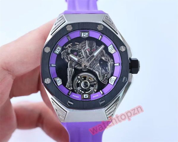 26620 watch has diameter 42mm and a thickness of 14.6mm. it is equipped with 2965 manual on-chain movement with vibration frequency 3 hz 288, Slivery;brown
26620 watch has diameter 42mm and a thickness of 14.6mm. it is equipped with 2965 manual on-chain movement with vibration frequency 3 hz 288, Slivery;brown