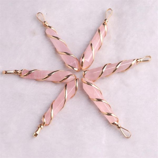 pendant necklaces 6 pieces natural energy healing gemstone hexagonal crystal pointed rose quartz wire wrapped for women girls200s, Silver
pendant necklaces 6 pieces natural energy healing gemstone hexagonal crystal pointed rose quartz wire wrapped for women girls200s, Silver