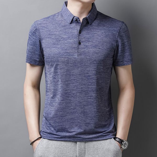 men's polos browon polo shirt men summer thin breath smart casual mens polo shirts with short sleeve solid color anti-wrinkle clothes 2, White;black
men's polos browon polo shirt men summer thin breath smart casual mens polo shirts with short sleeve solid color anti-wrinkle clothes 2, White;black