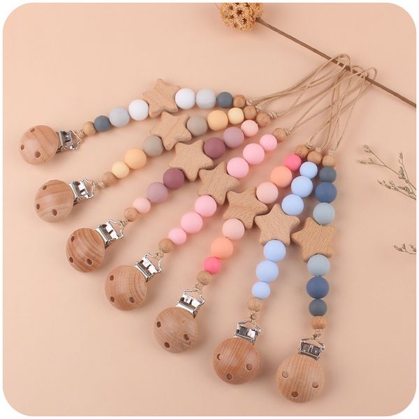 pacifier holders clips# infant beech baby cartoon star wood chain antidrop accessories clip pendant 230421
pacifier holders clips# infant beech baby cartoon star wood chain antidrop accessories clip pendant 230421