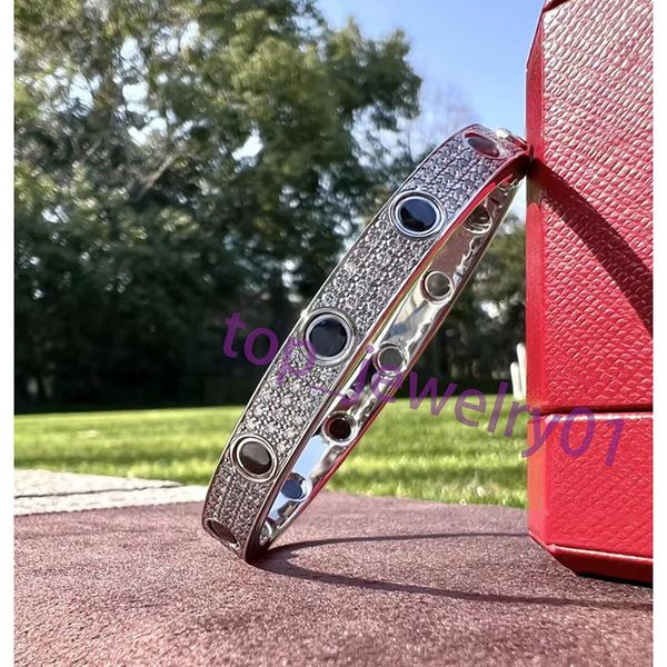 diamond bracelet torque bangle designer womens glack nail gracelet luxury designer jewelry charm cuffles silver rose love gracelet man women, Black
diamond bracelet torque bangle designer womens glack nail gracelet luxury designer jewelry charm cuffles silver rose love gracelet man women, Black