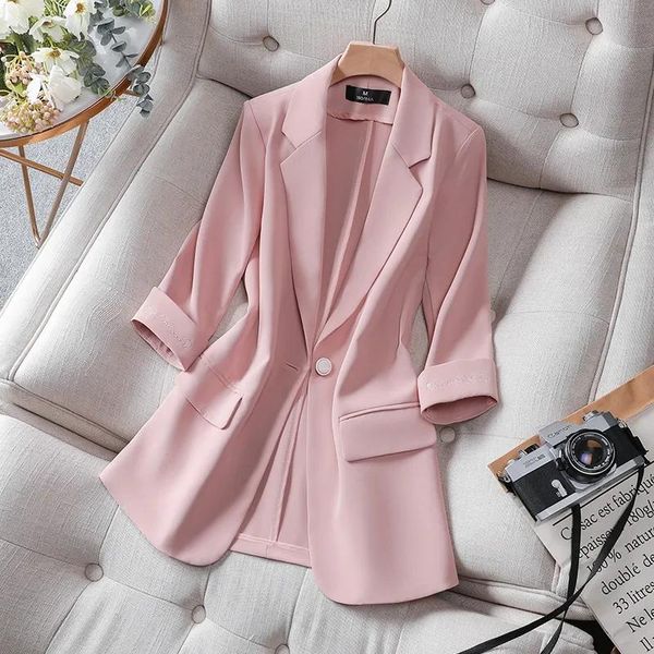 pants 2022 new summer solid color elegant blazer casual thin women jacket women's korean style office lady suit coat female 4xl, White
pants 2022 new summer solid color elegant blazer casual thin women jacket women's korean style office lady suit coat female 4xl, White