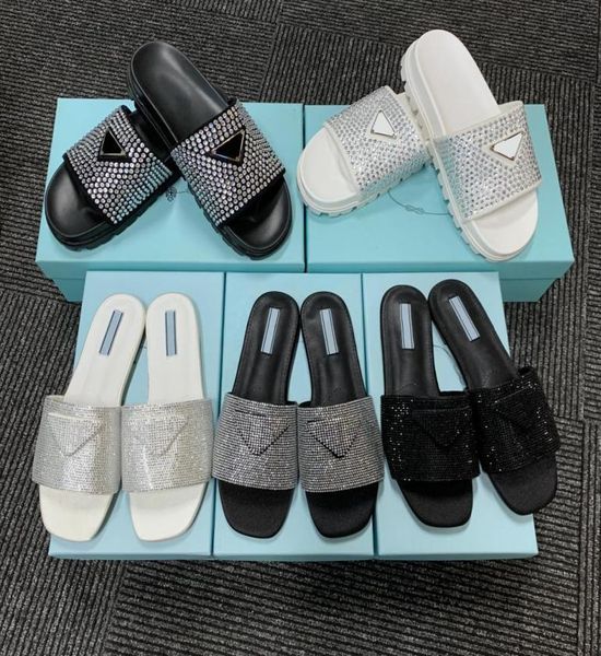 new style satin sandals with crystals with women muller slippers flat diamond sandal rubber sole casual fashion party woman sizes 5540803, Black
new style satin sandals with crystals with women muller slippers flat diamond sandal rubber sole casual fashion party woman sizes 5540803, Black