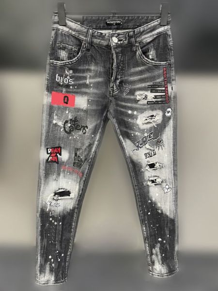 dsq phantom turtle men's jeans mens italian designer jeans skinny ripped cool guy causal hole denim fashion brand fit jeans men washed, Blue
dsq phantom turtle men's jeans mens italian designer jeans skinny ripped cool guy causal hole denim fashion brand fit jeans men washed, Blue