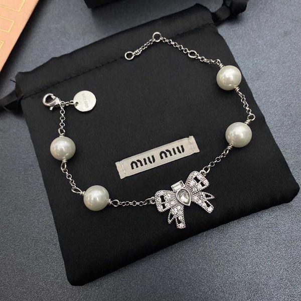 designer miu woman necklaces ins bow pearl bracelet is and lovely necklace girlfriend249k, Silver
designer miu woman necklaces ins bow pearl bracelet is and lovely necklace girlfriend249k, Silver