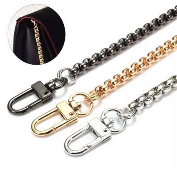 120cm shoulder bag straps metal diy bag chain strap metal strap handbags accessories parts replacement snake long belts286z, Black 
120cm shoulder bag straps metal diy bag chain strap metal strap handbags accessories parts replacement snake long belts286z, Black