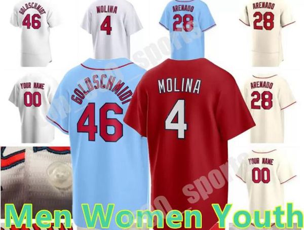 custom 28 nolan arenado baseball jersey willson contreras yadier molina gorman edman paul goldschmidt albert pujols ozzie smith stan musial, Blue;black
custom 28 nolan arenado baseball jersey willson contreras yadier molina gorman edman paul goldschmidt albert pujols ozzie smith stan musial, Blue;black