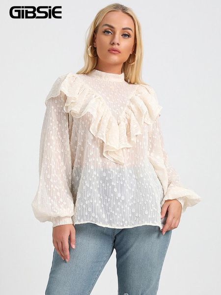 t-shirt gibsie plus size stand collar keyhole back ruffle women spring summer chiffon lantern sleeve sweet ladies and blouses, Black
t-shirt gibsie plus size stand collar keyhole back ruffle women spring summer chiffon lantern sleeve sweet ladies and blouses, Black