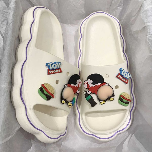 sandals slippers for women with a sense of stepping on feces fairy's cool exterior wear wear-resistant home anti and new summer straigh, Black
sandals slippers for women with a sense of stepping on feces fairy's cool exterior wear wear-resistant home anti and new summer straigh, Black