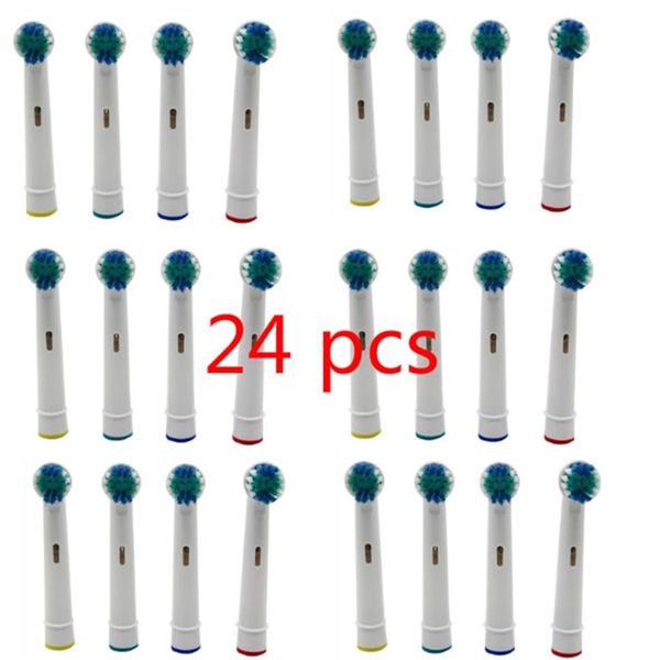 

24pcs fashion tooth brushes head b electric toothbrush replacement heads for oral vitality hygiene h7jp 220801309n