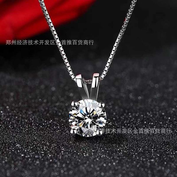 designertiffy 925 sterling silver plated gold classic four claw necklace moissanite pendant for men and women
designertiffy 925 sterling silver plated gold classic four claw necklace moissanite pendant for men and women