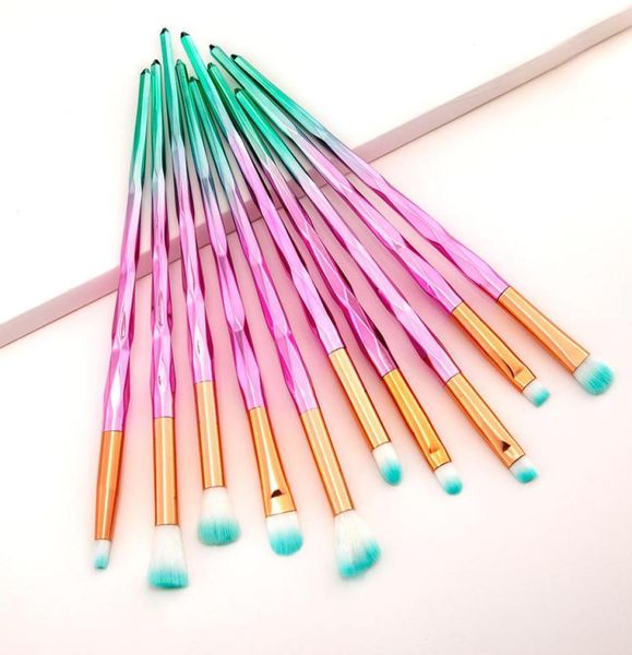 professional 10pcs makeup brushes set diomand handle gradient color eyeshadow eyebrow lip cosmetic eye make up brushes kit tool3217969
professional 10pcs makeup brushes set diomand handle gradient color eyeshadow eyebrow lip cosmetic eye make up brushes kit tool3217969