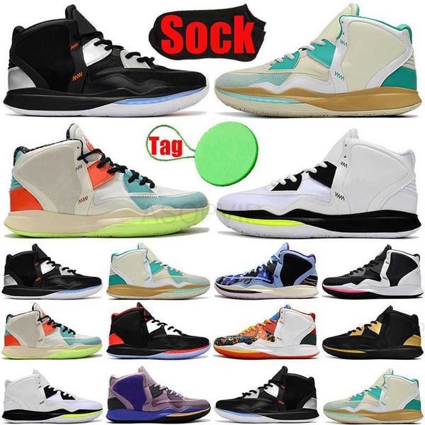 with sock tag kyrie 8 mens basketball shoes fire and ice keep sue fresh aluminum men trainers sports sneakers runners size 40-46 original
with sock tag kyrie 8 mens basketball shoes fire and ice keep sue fresh aluminum men trainers sports sneakers runners size 40-46 original