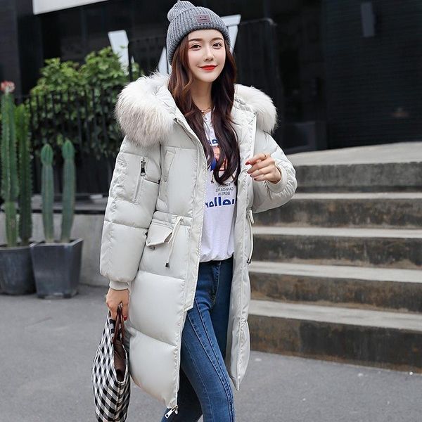 leather 2022 winter women's long warm down jackets lady fashion elegant solid color parka women female loose casual hooded thick coats, Black
leather 2022 winter women's long warm down jackets lady fashion elegant solid color parka women female loose casual hooded thick coats, Black