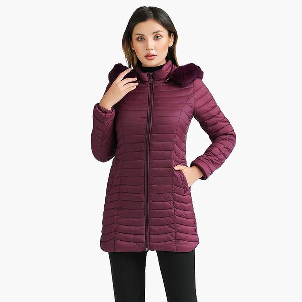 leather santelon winter long parkas for women ultralight padded puffer jackets casual coats with fur hooded warm lightweight outerwear, Black
leather santelon winter long parkas for women ultralight padded puffer jackets casual coats with fur hooded warm lightweight outerwear, Black