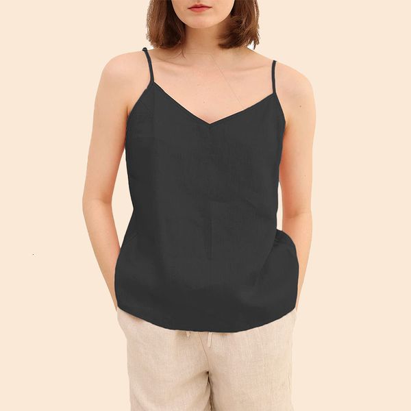 camisoles tanks 100% linen summer women camisole spaghetti strap v-neck sleeveless backless solid casual tank female clothing 230421, Black;white
camisoles tanks 100% linen summer women camisole spaghetti strap v-neck sleeveless backless solid casual tank female clothing 230421, Black;white