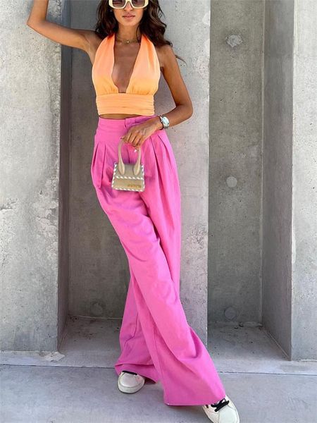 tanks girls y2k orange slim satin halter tanks 2022 summer women high street lacing backless ladies fashion v neck 4 color tank, Black;white
tanks girls y2k orange slim satin halter tanks 2022 summer women high street lacing backless ladies fashion v neck 4 color tank, Black;white