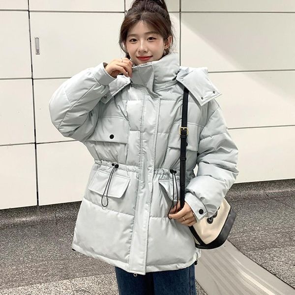 leather winter oversize loose jacket women parkas coat thick down cotton padded coat female fashion hooded casual puffer jackets coats, Black
leather winter oversize loose jacket women parkas coat thick down cotton padded coat female fashion hooded casual puffer jackets coats, Black
