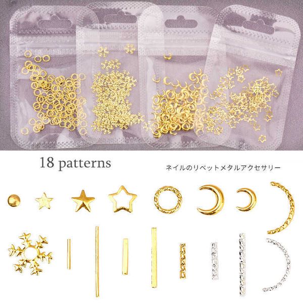 nail art decorations 1 bag 50100pcs gold sliver nail studs nail parts decoration star circle moon nail art nail salon j230419, Silver;gold
nail art decorations 1 bag 50100pcs gold sliver nail studs nail parts decoration star circle moon nail art nail salon j230419, Silver;gold