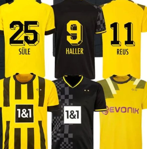 2022 2023 soccer jerseys dortmunds football shirt sule kolhe stahl reus haller bellingham reyna men maillots de football jersey thai shirts, Black;yellow
2022 2023 soccer jerseys dortmunds football shirt sule kolhe stahl reus haller bellingham reyna men maillots de football jersey thai shirts, Black;yellow
