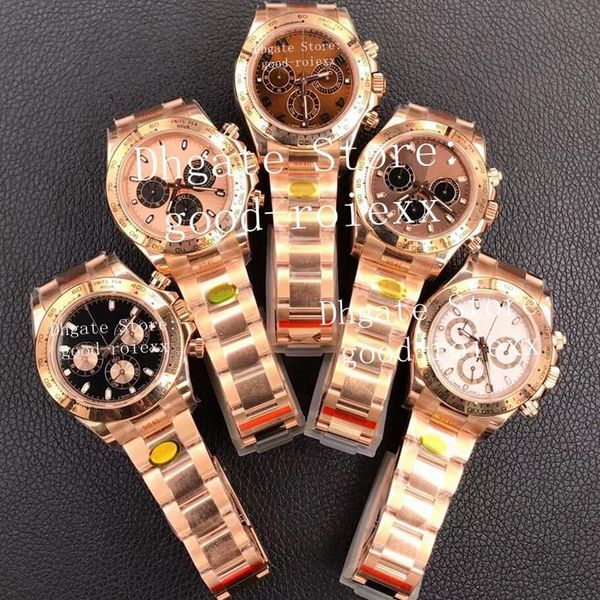 men's chronograph watches brown chocolate black pink v4 version satch noobf factory 4130 automatic watch 116505 rose gold261v, Slivery;brown
men's chronograph watches brown chocolate black pink v4 version satch noobf factory 4130 automatic watch 116505 rose gold261v, Slivery;brown
