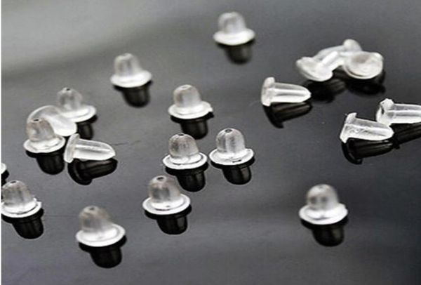 100pcs plastic rubber earring backs sers ear plugging earrings for women stud earring accessories 2821606, White
100pcs plastic rubber earring backs sers ear plugging earrings for women stud earring accessories 2821606, White