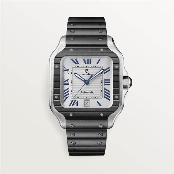 business men automatic mechanical watch r to create a new stainless steel scratch resistant wear a variety of color opt261h, Slivery;brown
business men automatic mechanical watch r to create a new stainless steel scratch resistant wear a variety of color opt261h, Slivery;brown