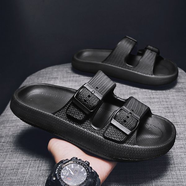 slippers comwarm thick platform cloud slippers for women men summer fashion buckle soft sole pillow sandal female outdoor beach flip flop 23, Black
slippers comwarm thick platform cloud slippers for women men summer fashion buckle soft sole pillow sandal female outdoor beach flip flop 23, Black