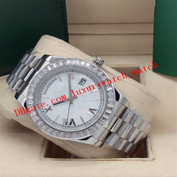 luxury watch mens 20 style 41mm diamond bezel roman black dial 18k rose gold 228396 automatic fashion men's watches wristwatc299h, Slivery;brown
luxury watch mens 20 style 41mm diamond bezel roman black dial 18k rose gold 228396 automatic fashion men's watches wristwatc299h, Slivery;brown