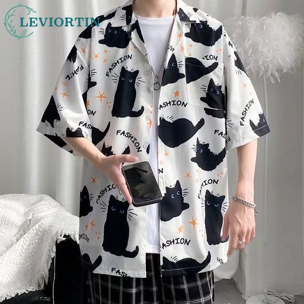 men's casual shirts summer hawaiian for hip hop s japanese geisha funny printed white pink korean holiday shirt 230421, White;black
men's casual shirts summer hawaiian for hip hop s japanese geisha funny printed white pink korean holiday shirt 230421, White;black