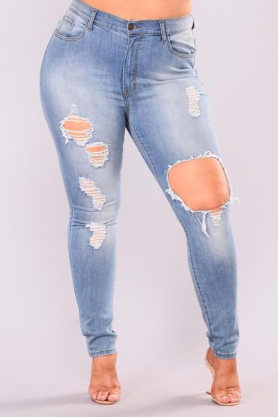 Women's Jeans Women High Waist Ripped Casual Skinny Denim Pencil Pants Fashion Slim Female Clothing, Black
Women's Jeans Women High Waist Ripped Casual Skinny Denim Pencil Pants Fashion Slim Female Clothing, Black