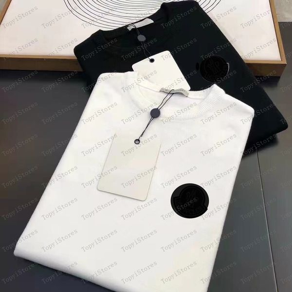 men's designer sweater sweater with embroidered badge logo on chest men's spring knitted sweater women's sweater sweatshirt, Black
men's designer sweater sweater with embroidered badge logo on chest men's spring knitted sweater women's sweater sweatshirt, Black