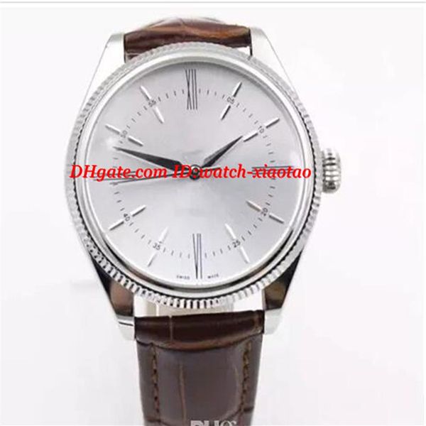 luxury watches new series 18k silver automatic mechanical watch brown leather white surface sport men's watch fas265c, Slivery;brown
luxury watches new series 18k silver automatic mechanical watch brown leather white surface sport men's watch fas265c, Slivery;brown
