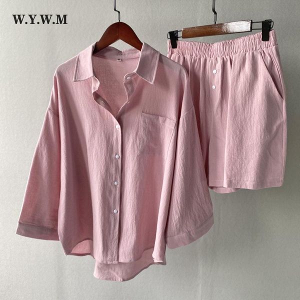 dress wywm summer cotton and linen sets women basic loose two pieces long sleeves shirts and drawstring high waist shorts pants suits, White
dress wywm summer cotton and linen sets women basic loose two pieces long sleeves shirts and drawstring high waist shorts pants suits, White