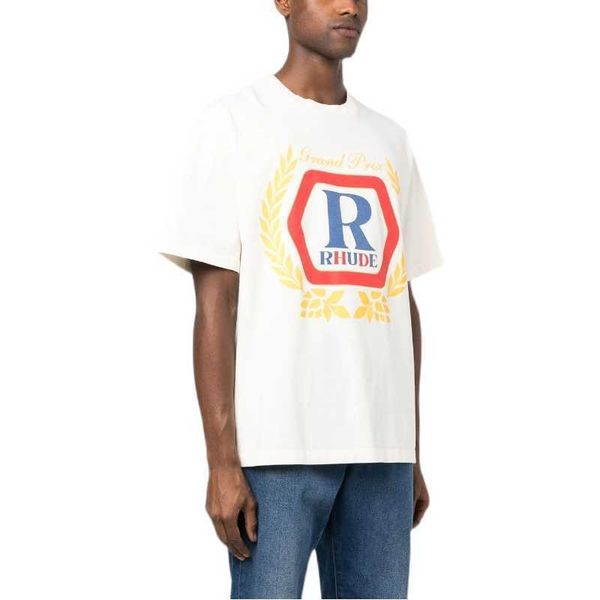 2023 newdesigner fashion clothing tees tshirts 2023 spring summer new rhude colorful letter printing wheat ear loose versatile t-shirt men, White;black
2023 newdesigner fashion clothing tees tshirts 2023 spring summer new rhude colorful letter printing wheat ear loose versatile t-shirt men, White;black