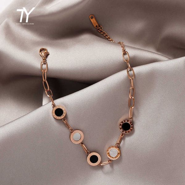 link chain classic roman digital titanium steel bracelet for woman 2020 new fashion korean jewelry party luxury girl's highgrade bracel, Black
link chain classic roman digital titanium steel bracelet for woman 2020 new fashion korean jewelry party luxury girl's highgrade bracel, Black