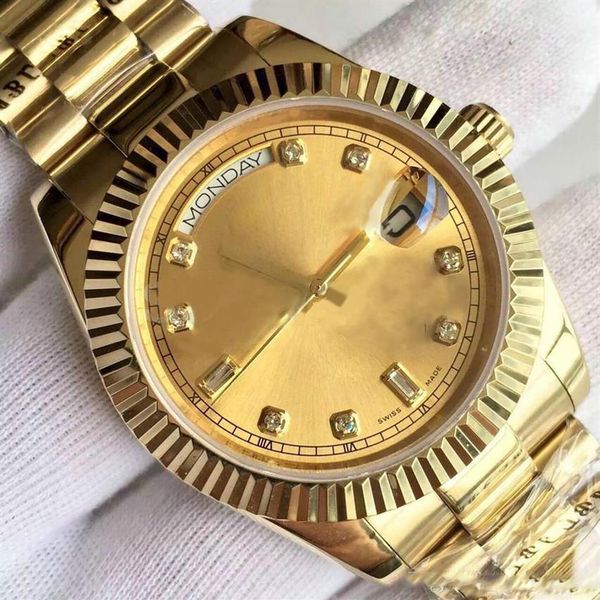 #1388 mens watches date series 18kgold disk diamond inlay 40mm automatic mechanical watch sapphire with the president str294z, Slivery;brown
#1388 mens watches date series 18kgold disk diamond inlay 40mm automatic mechanical watch sapphire with the president str294z, Slivery;brown