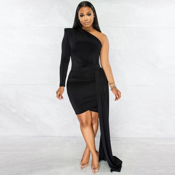 casual dresses fashion royal blue single sleeve long strap accent mini summer womens ruched bodycon party dress clubwear 230421, Black;gray
casual dresses fashion royal blue single sleeve long strap accent mini summer womens ruched bodycon party dress clubwear 230421, Black;gray
