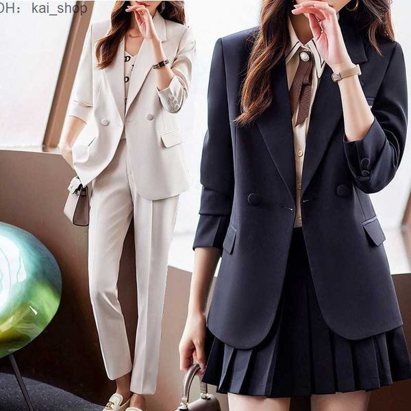 women's piece pants high end suit spring autumn fashion temperament goddess style professional casual set formal wear1, White
women's piece pants high end suit spring autumn fashion temperament goddess style professional casual set formal wear1, White