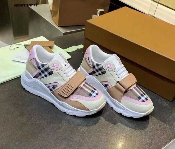 season 2023 burbrerys men designer striped shades shoes vintage sneakers leather chunky sneaker lace-up women trainers platform casual shoe, Black
season 2023 burbrerys men designer striped shades shoes vintage sneakers leather chunky sneaker lace-up women trainers platform casual shoe, Black