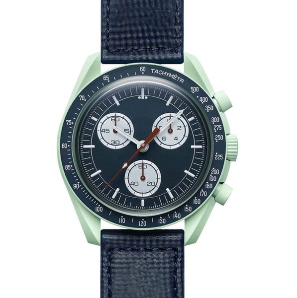 mens watches full function quarz chronograph bioceramic planet moon watch mission to mercury 42mm nylon luxury watch limited edition master, Slivery;brown
mens watches full function quarz chronograph bioceramic planet moon watch mission to mercury 42mm nylon luxury watch limited edition master, Slivery;brown