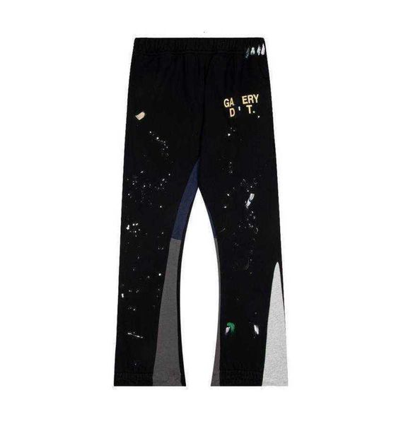 fashion brand designer pants galleryed dept hand-painted splicing casual loose trousers for men and women black
fashion brand designer pants galleryed dept hand-painted splicing casual loose trousers for men and women black
